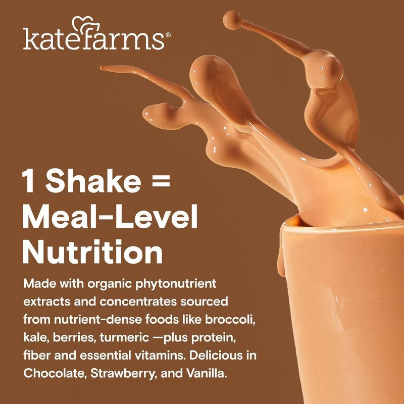 slide 4 of 6, Kate Farms Kids' Nutrition Chocolate Shake - 8.45oz/4pk, 8.45 oz, 4 ct