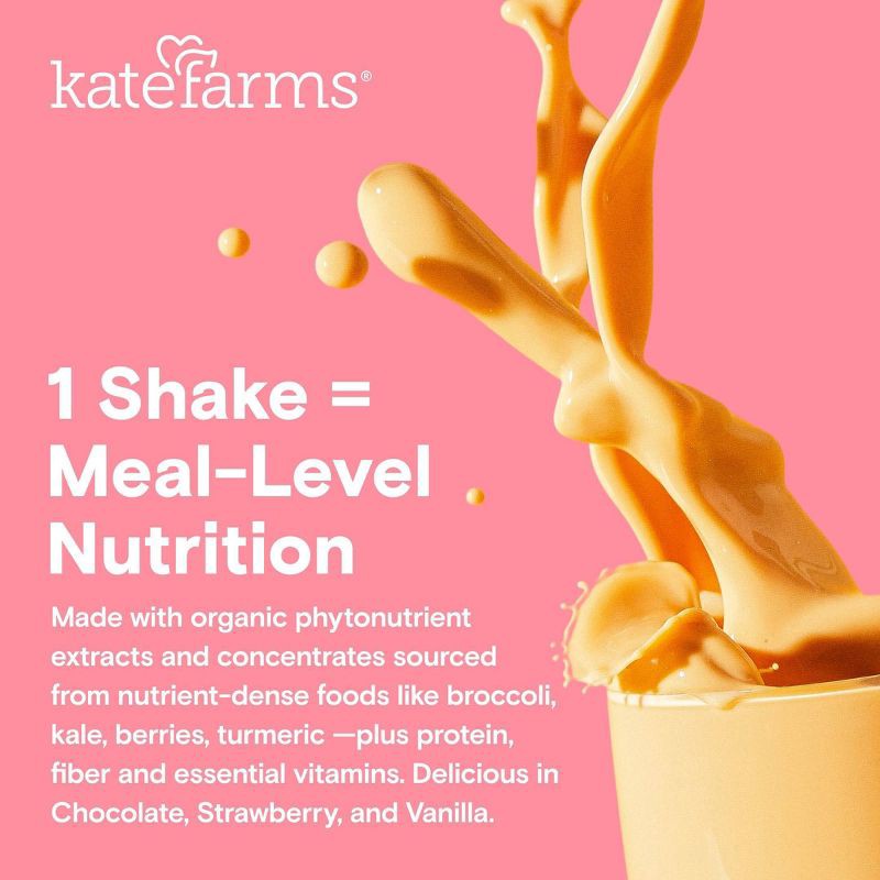 slide 5 of 7, Kate Farms Kids' Nutrition Strawberry Shake - 8.45oz/4pk, 8.45 oz, 4 ct