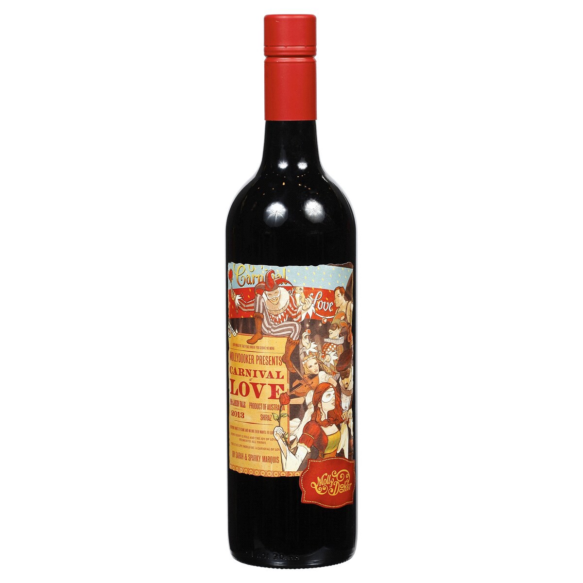 slide 1 of 2, Molly Dooker Carnival of Love Shiraz, 750 ml