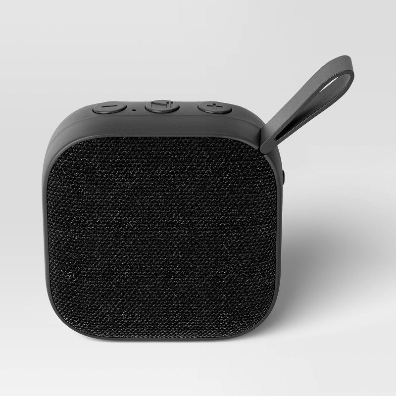 slide 2 of 3, Rechargeable Battery Bluetooth Speaker - dealworthy™ Black: Portable, Wireless USB Connection, 1 ct