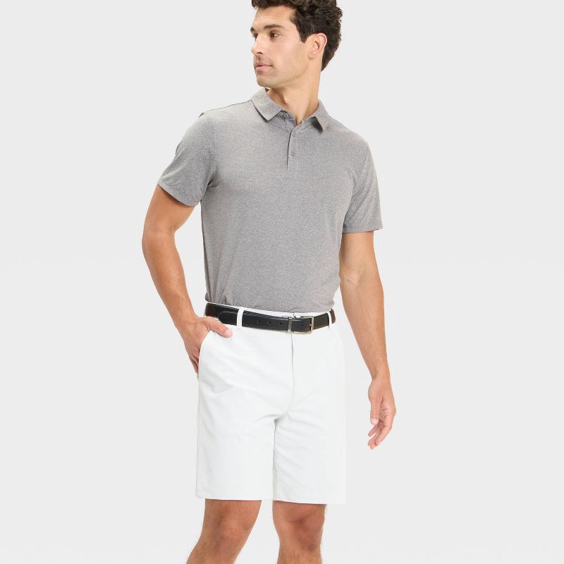 slide 3 of 3, Men's Golf Shorts 8" - All In Motion™ Slate Gray 38, 1 ct