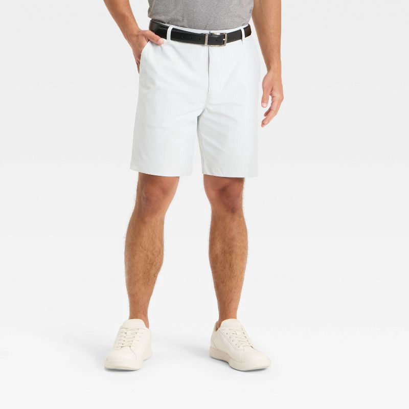 slide 1 of 3, Men's Golf Shorts 8" - All In Motion™ Slate Gray 38, 1 ct