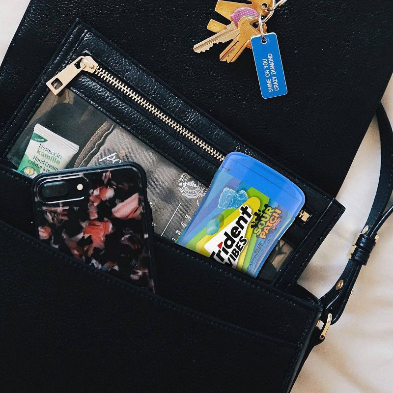 slide 8 of 10, Trident Vibes Sour Patch Kids' Blue Raspberry Chewing Gum - 3.245oz, 3.245 oz