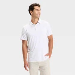 Men's Jersey Polo Shirt - All In Motion™ White XL