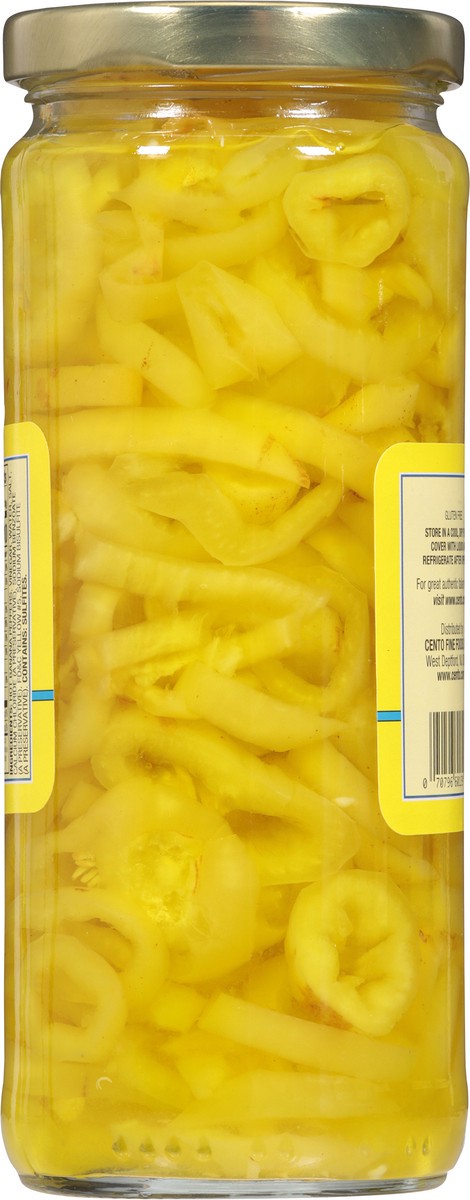 slide 10 of 13, Cento Hot Sliced Pepper Rings 16 fl oz, 16 fl oz