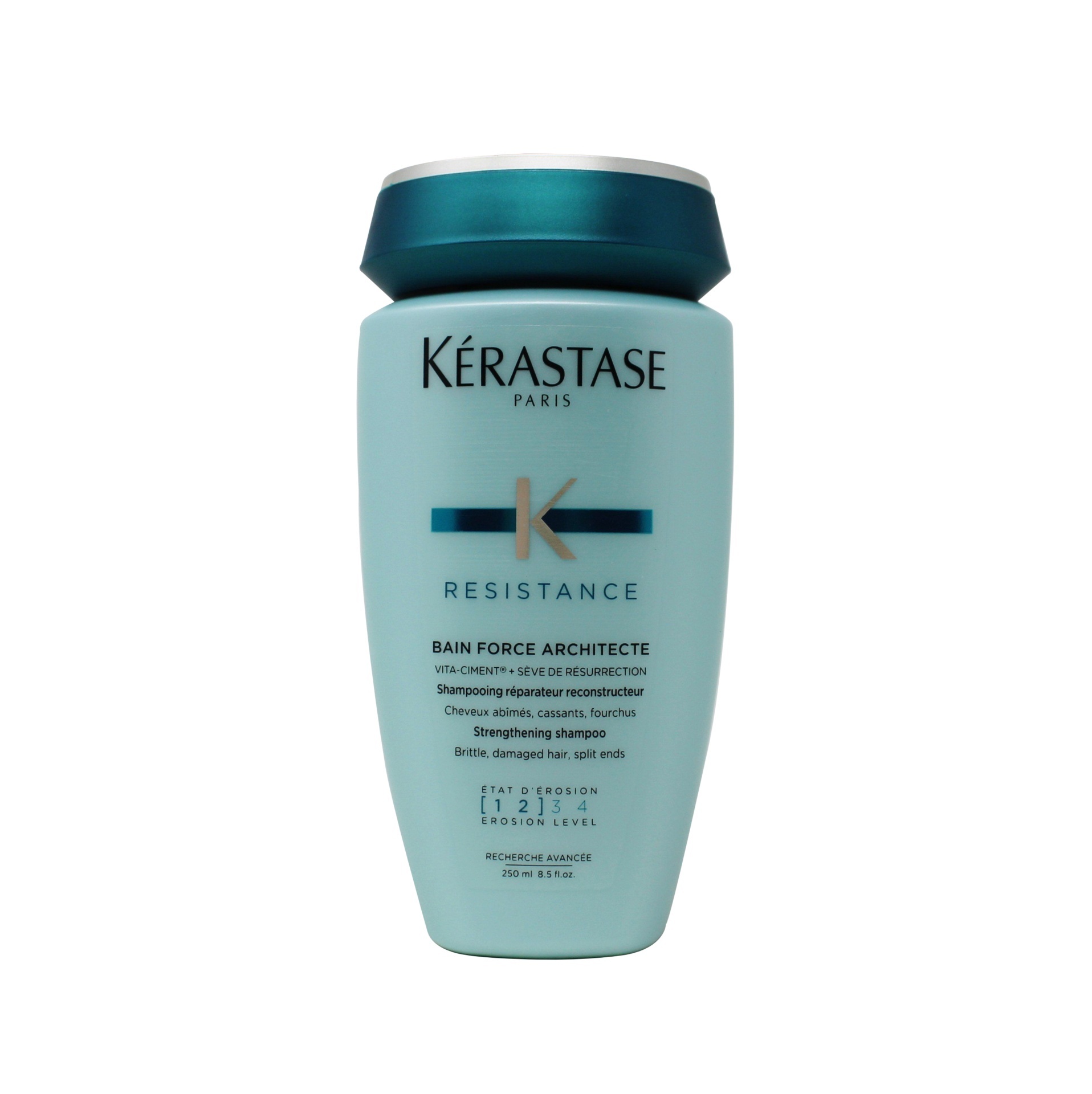 slide 1 of 1, Kérastase Resistance Bain De Force Architecte Reconstructing Shampoo, 8.5 fl oz