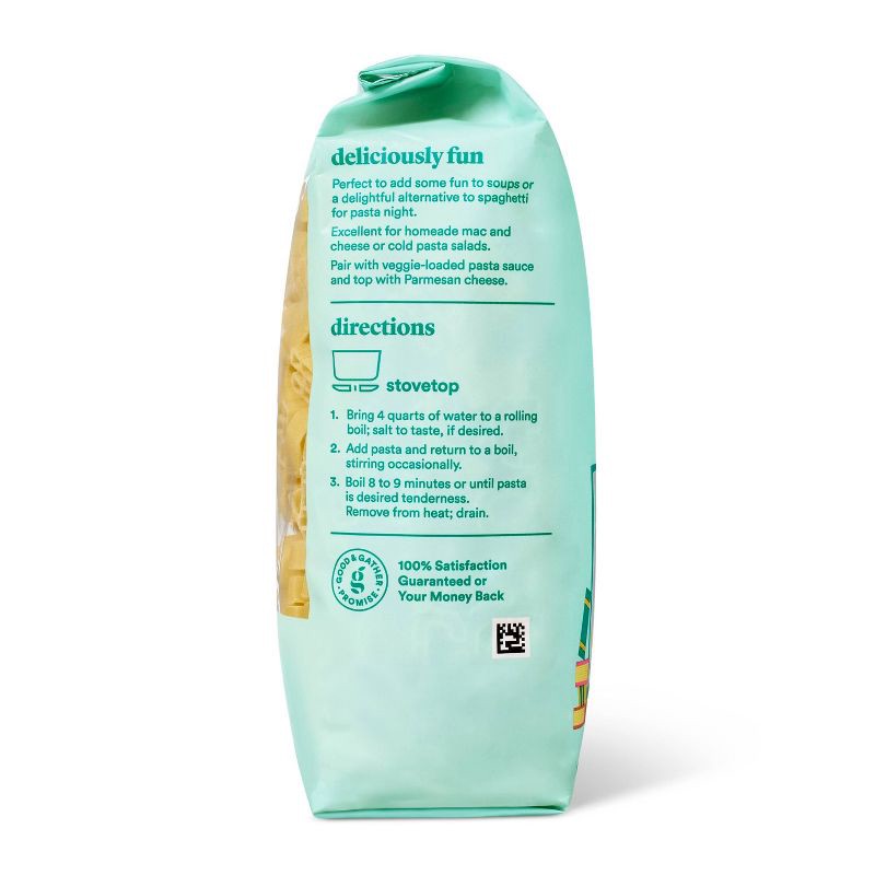 slide 3 of 5, Alphabet Shaped Organic Kids' Pasta - 12oz - Good & Gather™, 12 oz