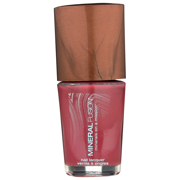 slide 1 of 1, Mineral Fusion Rose Quartz Nail Polish, 1 ct