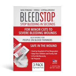 BleedStop 3-Pack Powder - 45g