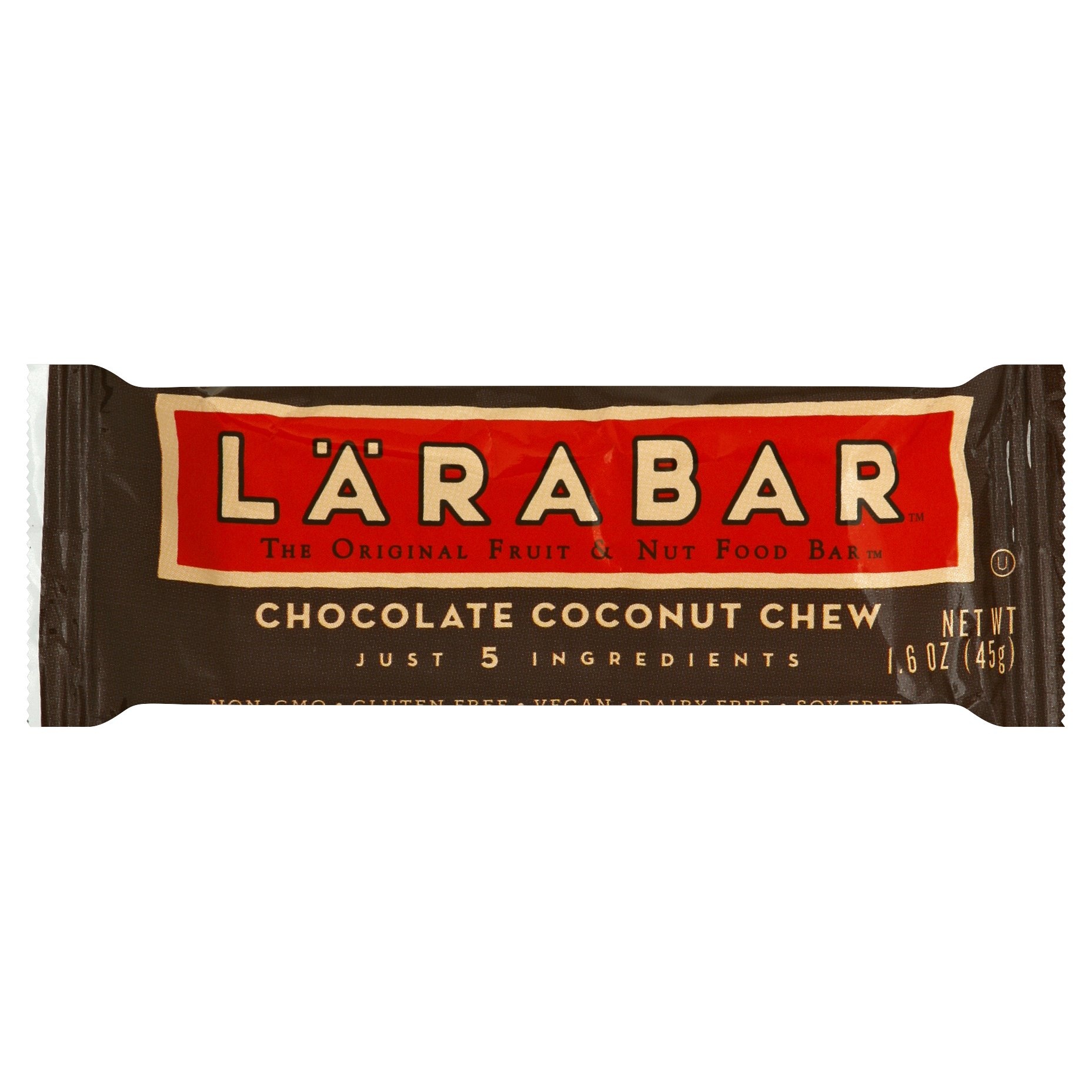 slide 1 of 1, LÄRABAR Chocolate Coconut Chew Fruit and Nut Food Bar, 1.8 oz