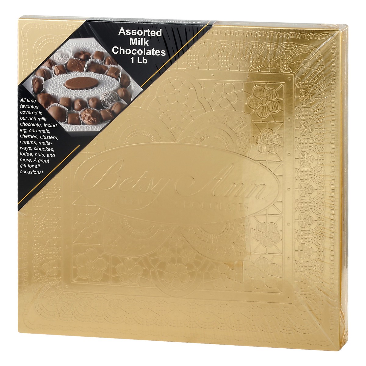 slide 3 of 12, Betsy Ann Milk Chocolates, Assorted, 16 oz