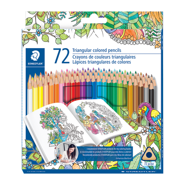 slide 1 of 1, STAEDTLER Color Pencils, Assorted Colors, Pack Of 72, 72 ct