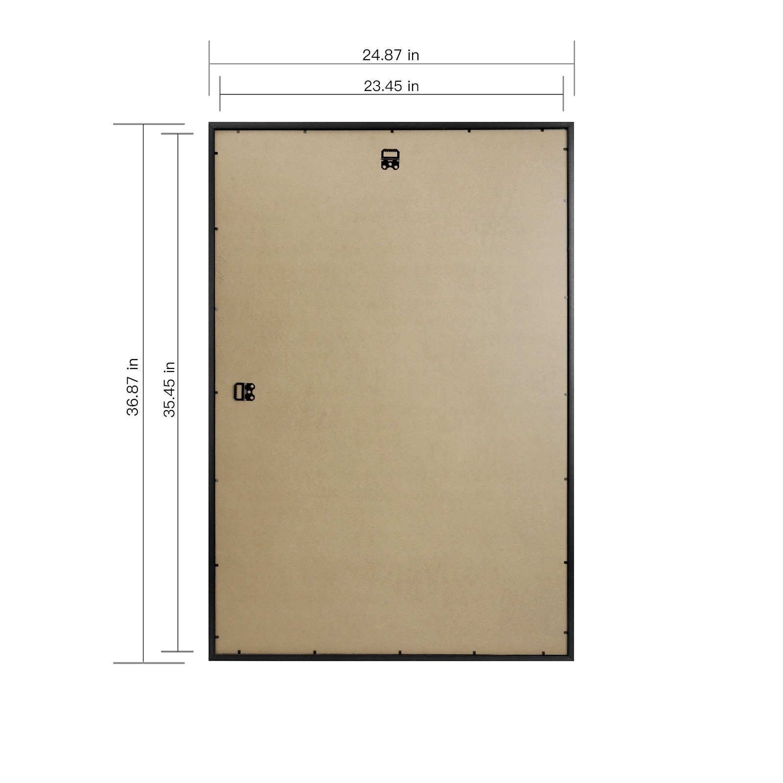 slide 4 of 7, 24" X 36" Bronze Poster Frame By Studio Decor, 24 in x 36 in