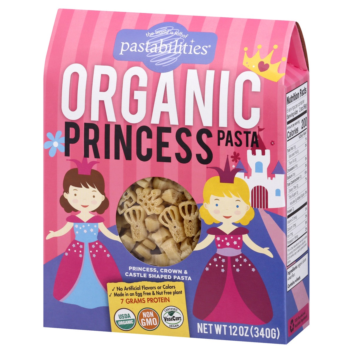 slide 6 of 10, Pastabilities Organic Princess Pasta 12 oz, 12 oz