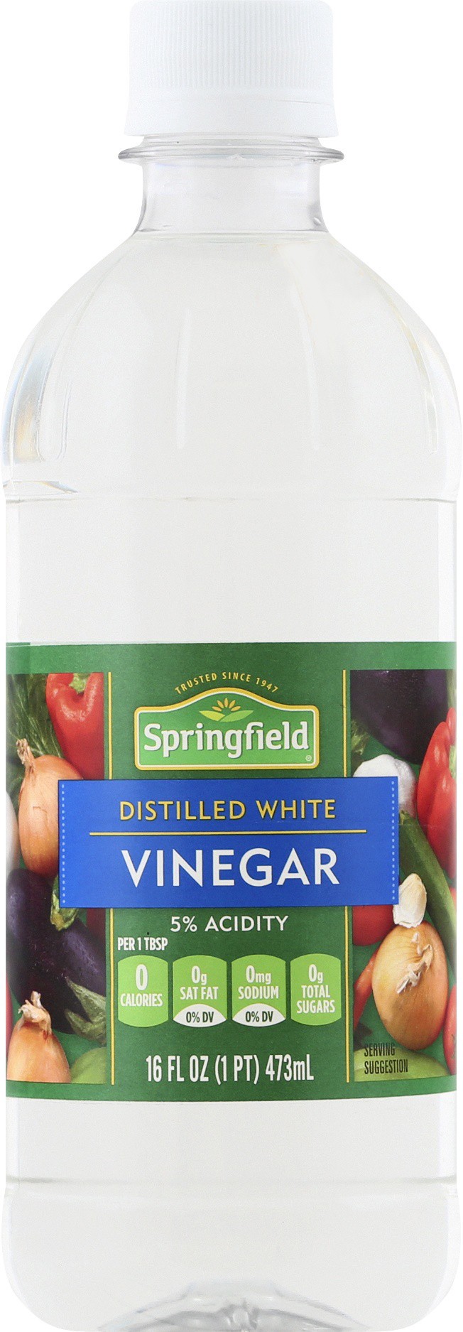 slide 1 of 1, Springfield White Vinegar, 16 oz