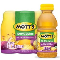 Mott's Pineapple Passionfruit Juice - 6pk/8 fl oz Bottles