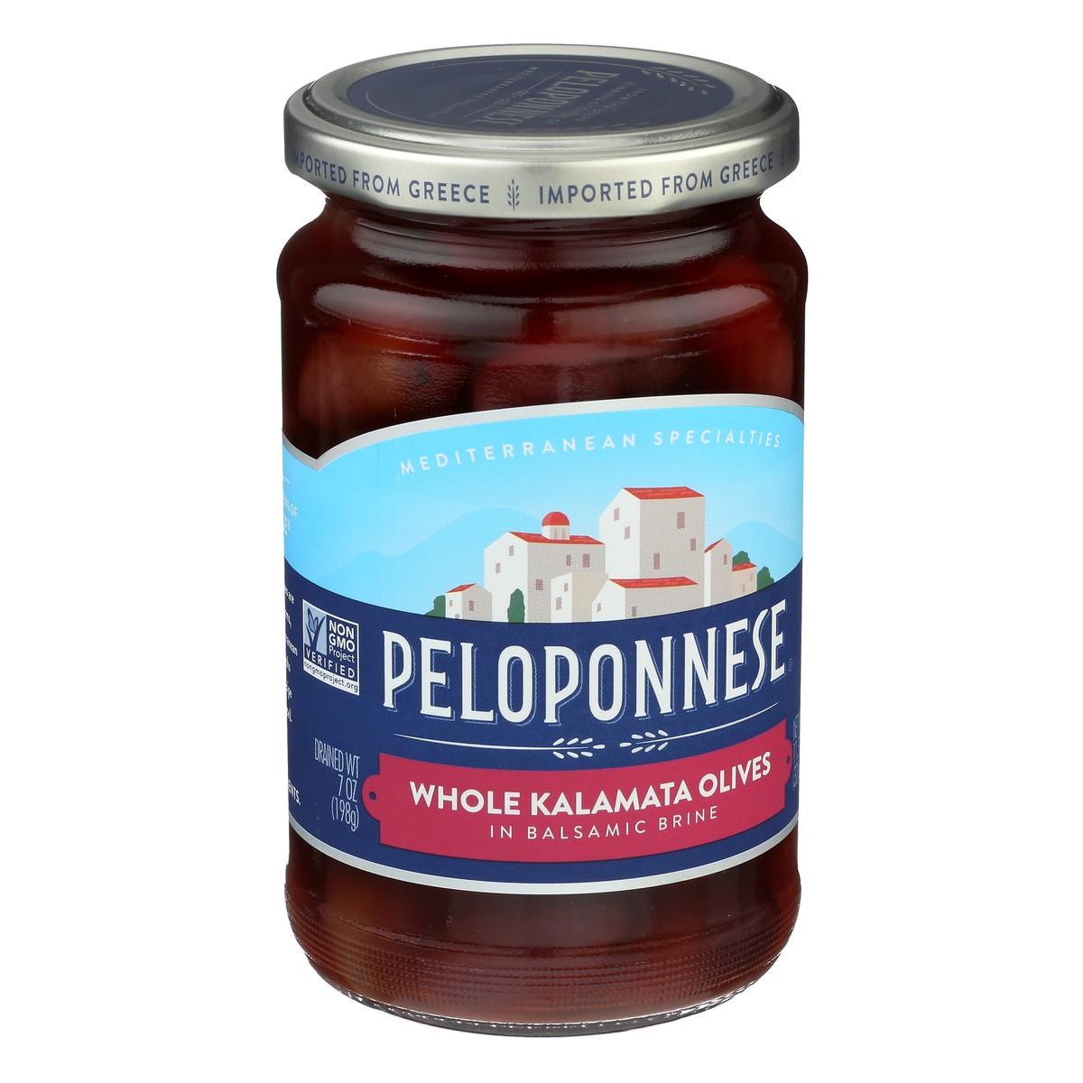 slide 4 of 9, Peloponnese Kalamata Olives, 7 oz