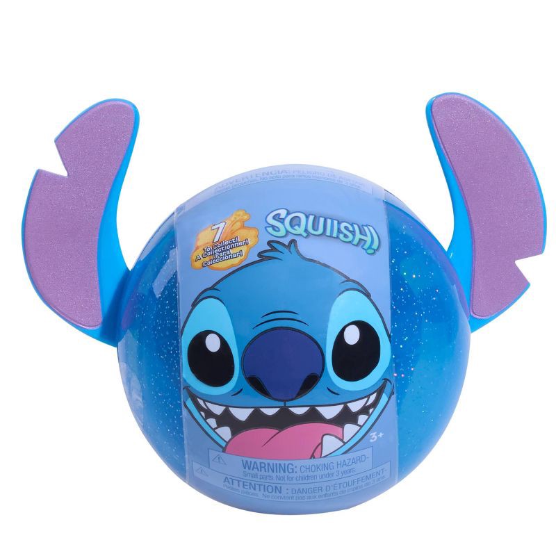 slide 8 of 8, Lilo & Stitch Disney Squish-A-Stitch Capsule Figures, 1 ct