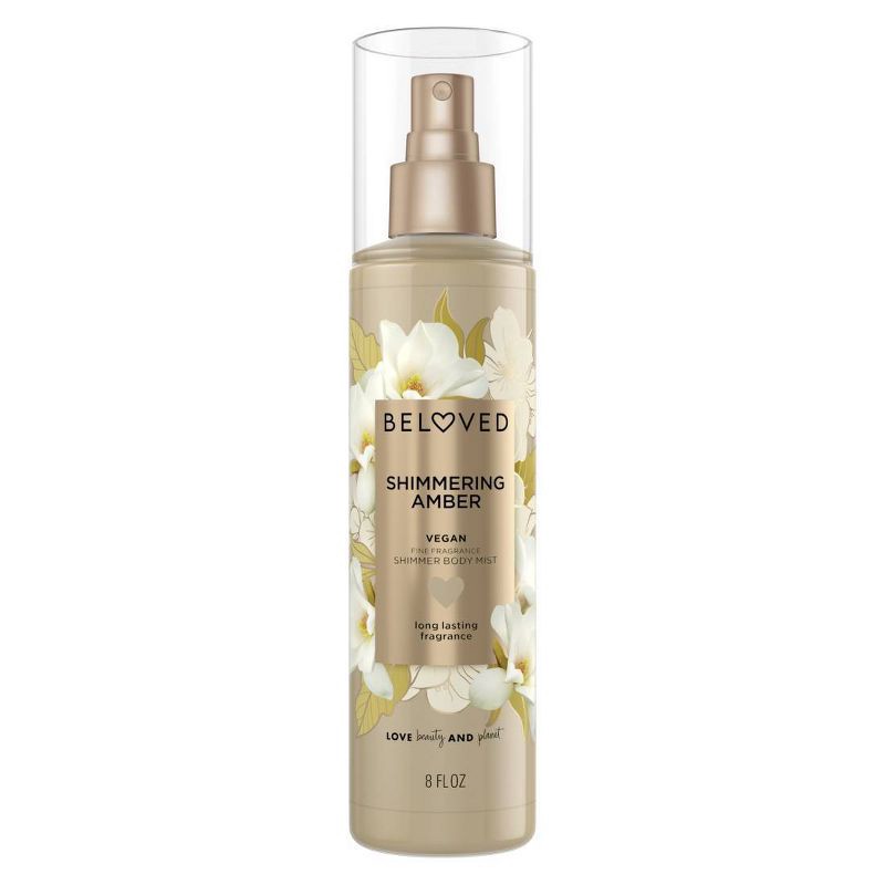 slide 1 of 7, Beloved Shimmering Amber Women's Body Mist- 8 fl oz, 8 fl oz