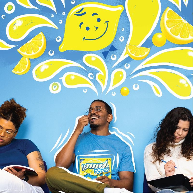 slide 5 of 8, Lemonhead Ropes Peg Candy - 5oz, 5 oz