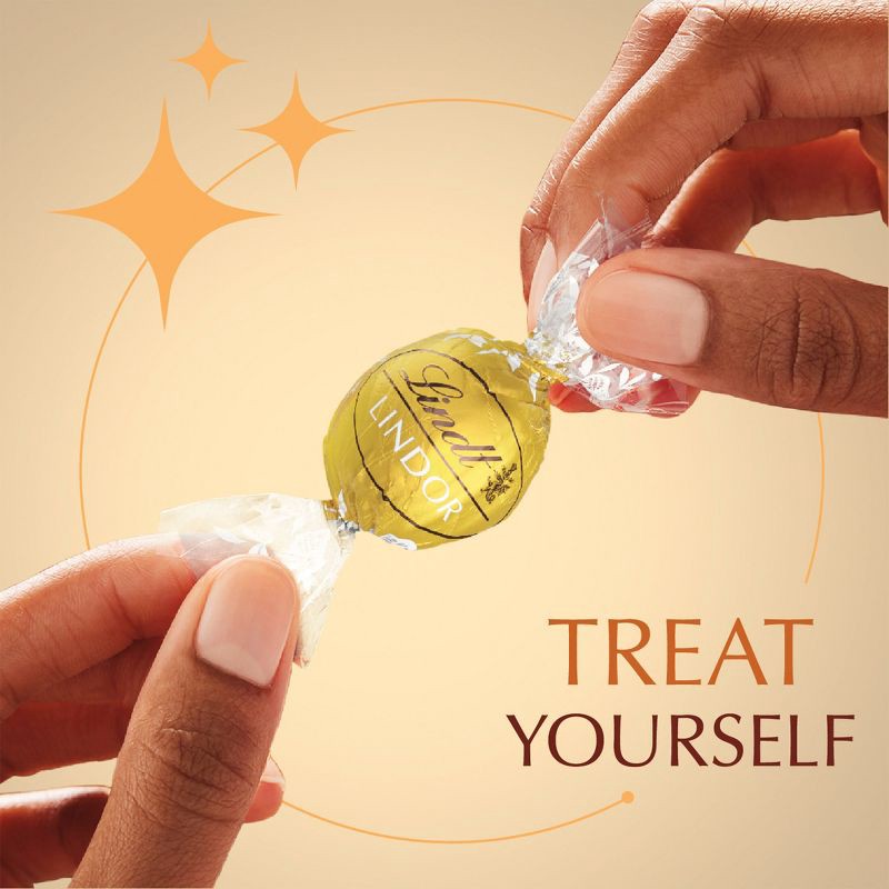 slide 4 of 10, Lindt Lindor White Chocolate Candy Truffles - 5.1oz, 5.1 oz