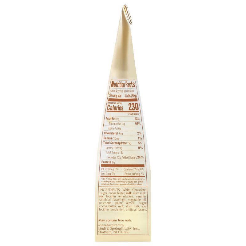 slide 8 of 10, Lindt Lindor White Chocolate Candy Truffles - 5.1oz, 5.1 oz