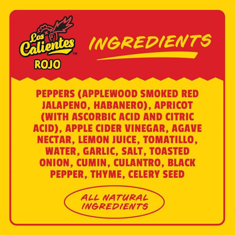 slide 2 of 8, Hot Ones Los Calientes Rojo - 5oz, 5 oz