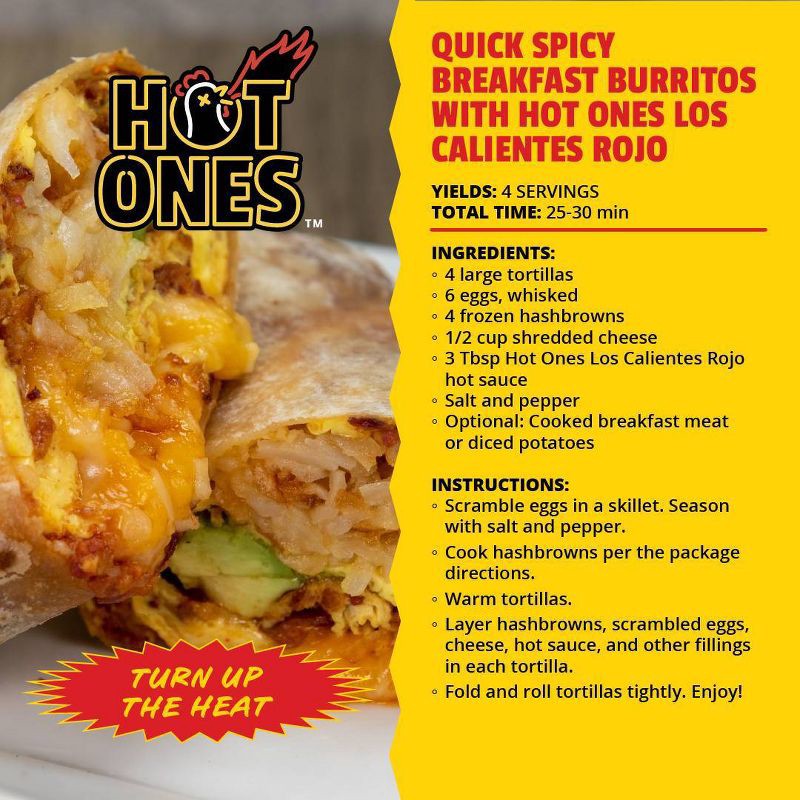 slide 5 of 8, Hot Ones Los Calientes Rojo - 5oz, 5 oz