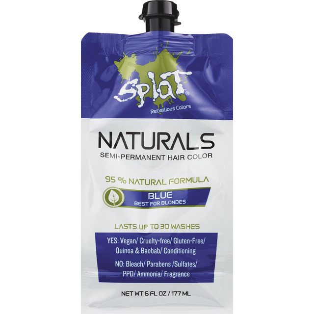 slide 1 of 1, Splat Naturals Bold Hair Dye - Blue, 1 ct