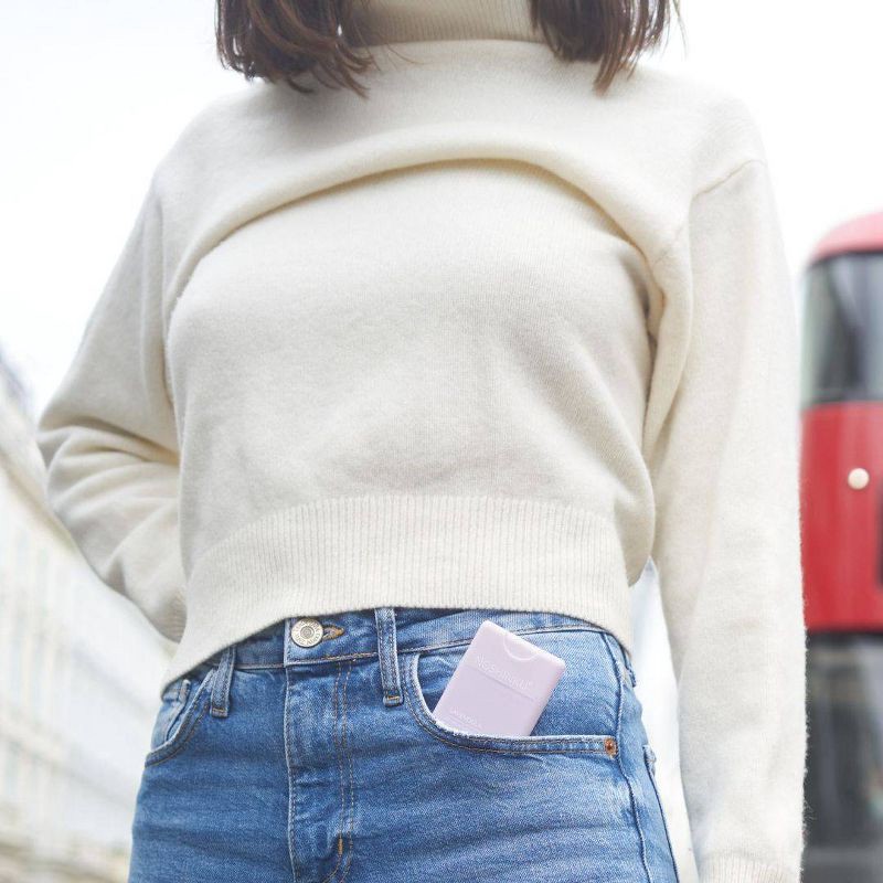 slide 5 of 5, NOSHINKU Refillable Lavendula Ultra Moisturizing Pocket Sanitizer - Trial Size - 20mL, 20 ml