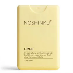 NOSHINKU Refillable Limon Ultra Moisturizing Pocket Sanitizer - Travel Size - 20ml