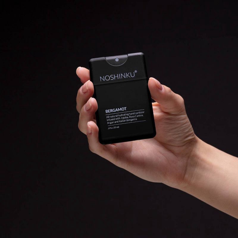 slide 2 of 4, NOSHINKU Refillable Bergamot Ultra Moisturizing Pocket Sanitizer - Travel Size - 20ml, 20 ml