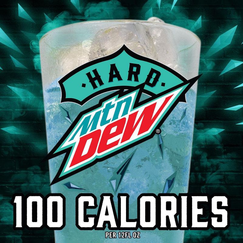 slide 4 of 6, MTN DEW Hard Baja Blast Variety - 12pk/12 fl oz Cans, 12 ct; 12 fl oz