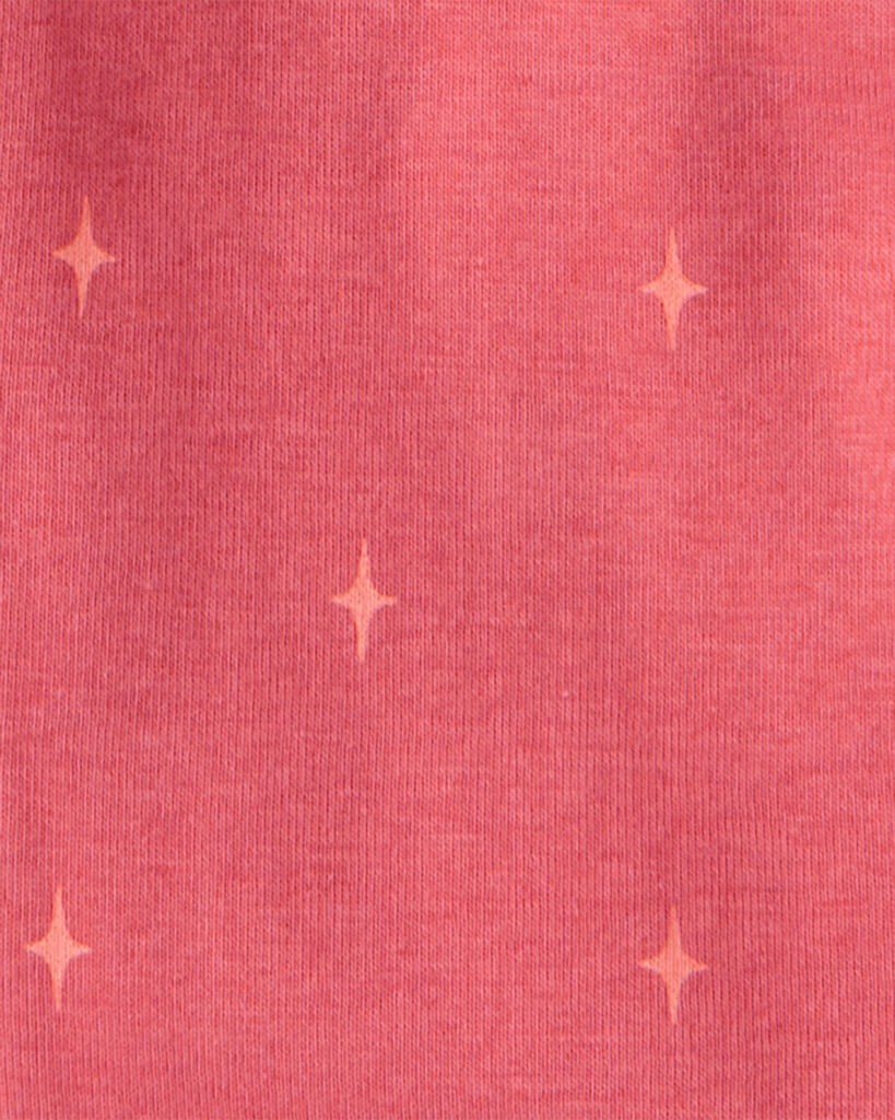 slide 2 of 4, Carter's Carters Girls Cowgirl Print 100% Cotton Long-Sleeve Snug Fit 4-Piece Pajamas - Pink Pink 5, 4 pc