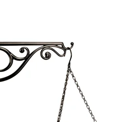 Panacea Cast Aluminum Bracket, Black, 14 In