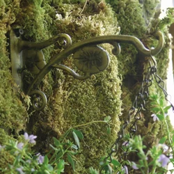 Panacea Cast Aluminum Bracket, Gold, 9 in