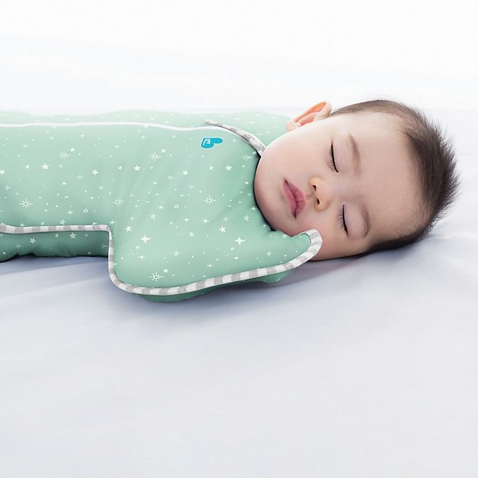 slide 4 of 5, Love to Dream Love To Dream Small Swaddle UP Lite Stars - Mint, 1 ct