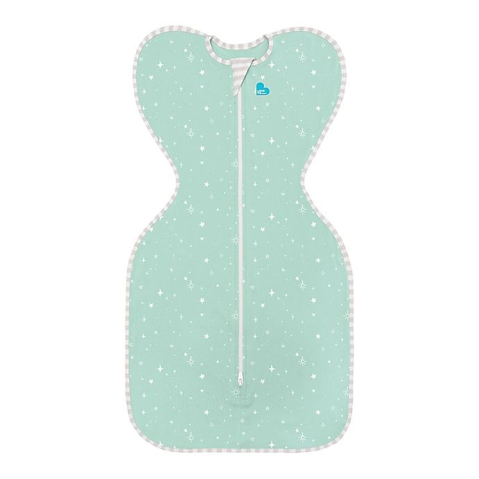 slide 1 of 5, Love to Dream Love To Dream Small Swaddle UP Lite Stars - Mint, 1 ct