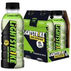 New Belgium Lightstrike Hard Refresher Lemon Lime - 4pk/16.9 fl oz Bottles