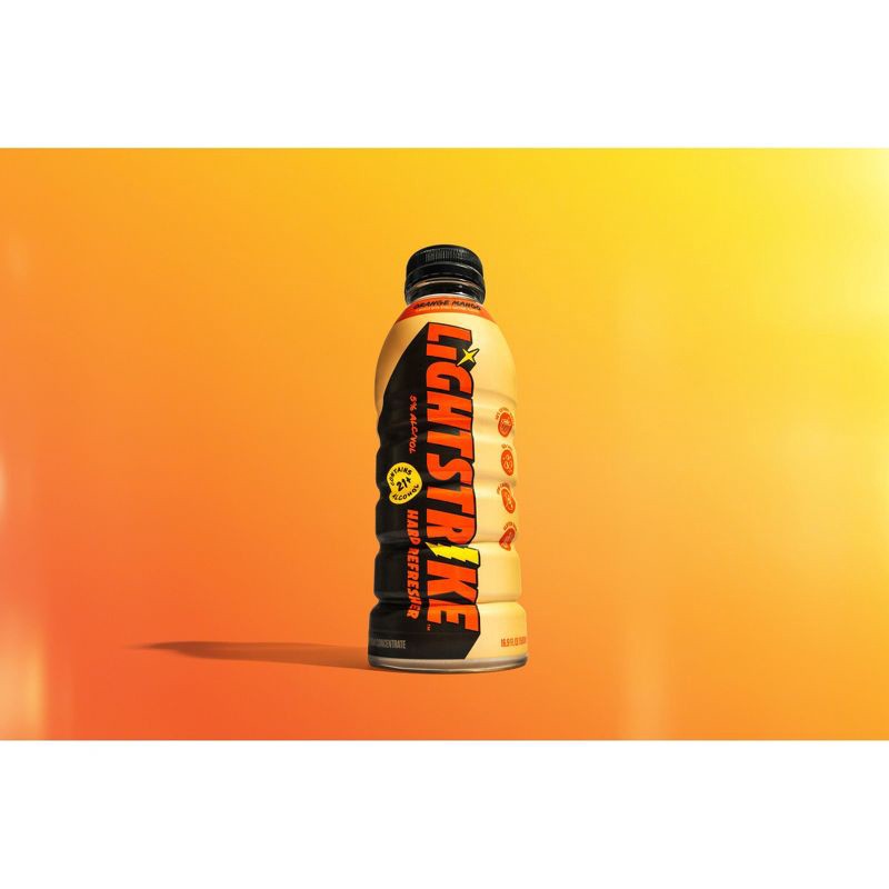 slide 7 of 11, New Belgium Lightstrike Hard Refresher Orange Mango - 4pk/16.9 fl oz Bottles, 4 ct, 16.9 fl oz