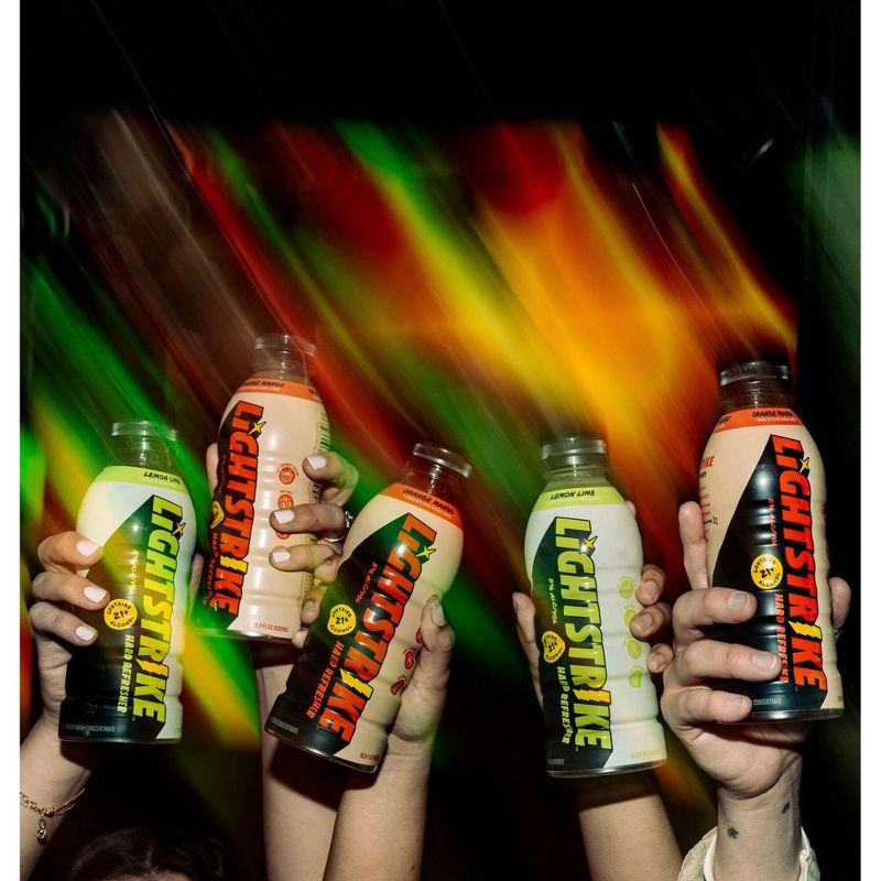 slide 9 of 11, New Belgium Lightstrike Hard Refresher Orange Mango - 4pk/16.9 fl oz Bottles, 4 ct, 16.9 fl oz