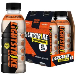 New Belgium Lightstrike Hard Refresher Orange Mango - 4pk/16.9 fl oz Bottles