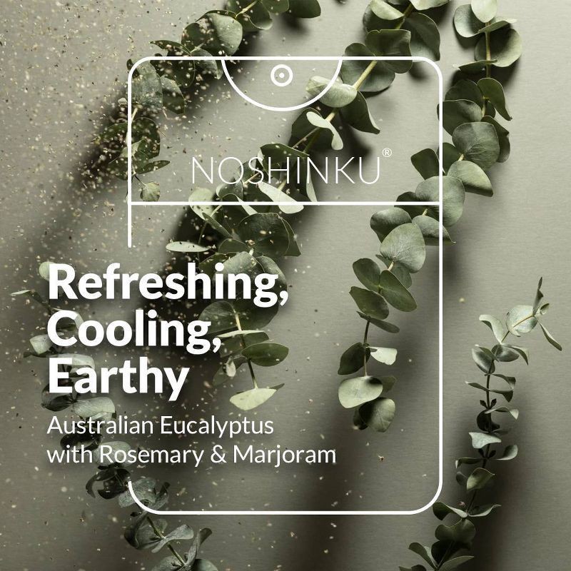 slide 4 of 5, NOSHINKU Refillable Eucalyptus Ultra-Moisturizing Pocket Sanitizer - Travel Size - 20 ml, 20 ml