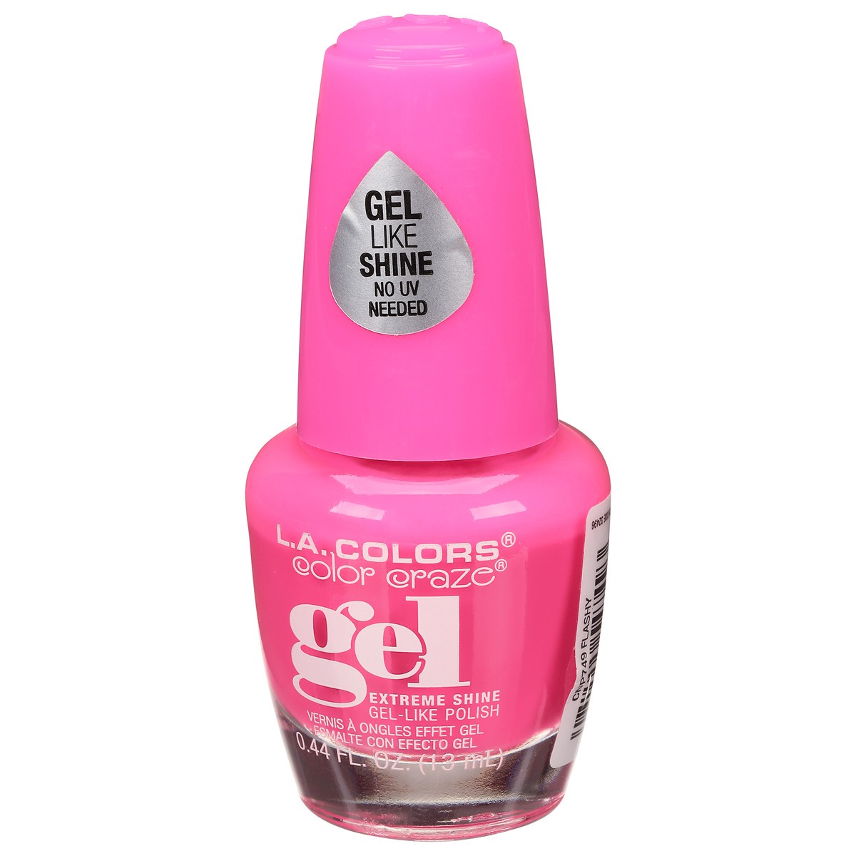 slide 3 of 10, L.A. Colors Color Craze CNP749 Flashy Gel Extreme Shine Nail Polish 0.44 fl oz, 0.44 fl oz