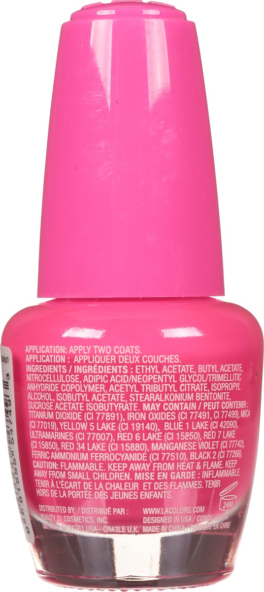slide 9 of 10, L.A. Colors Color Craze CNP749 Flashy Gel Extreme Shine Nail Polish 0.44 fl oz, 0.44 fl oz