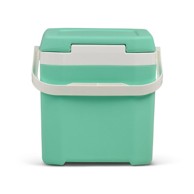 slide 5 of 11, Igloo 18 Cans/12qt Hard-Sided Coolers - Mint: Odor & Stain Resistant, Easy One-Hand Opening, 18 cans, 12 qt