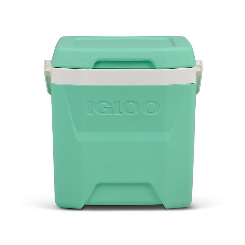 slide 1 of 11, Igloo 18 Cans/12qt Hard-Sided Coolers - Mint: Odor & Stain Resistant, Easy One-Hand Opening, 18 cans, 12 qt