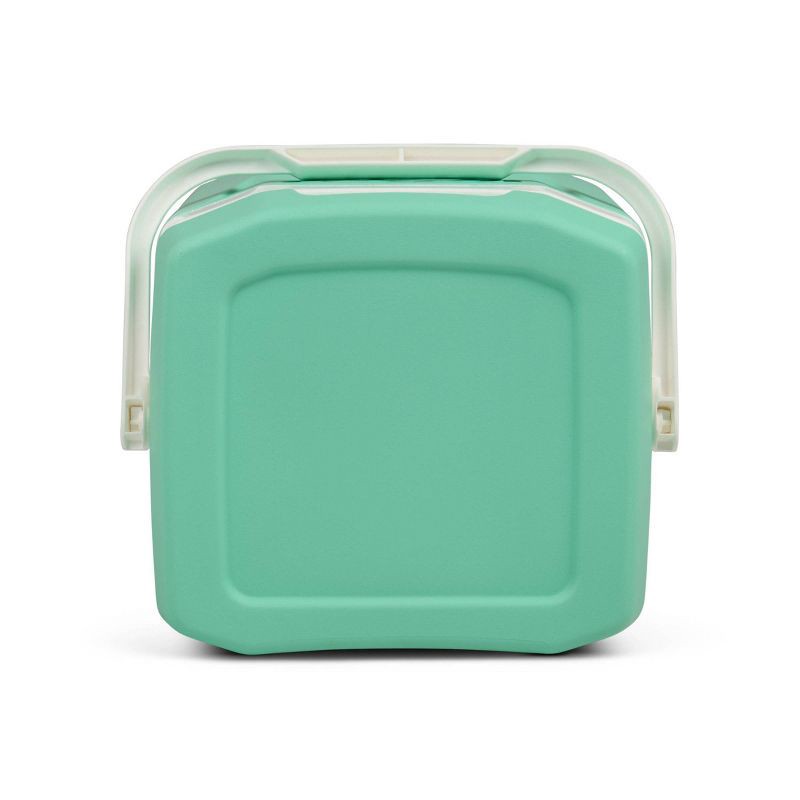 slide 10 of 11, Igloo 18 Cans/12qt Hard-Sided Coolers - Mint: Odor & Stain Resistant, Easy One-Hand Opening, 18 cans, 12 qt