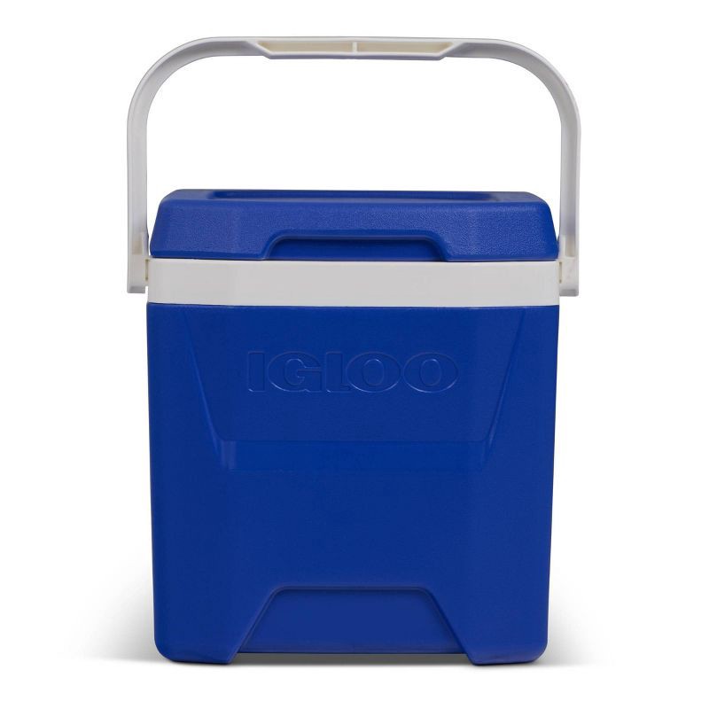 slide 2 of 11, Igloo 18 Cans/12qt Hard-Sided Coolers - Majestic Blue: Polyethylene, Odor & Stain Resistant, 18 cans, 12 qt