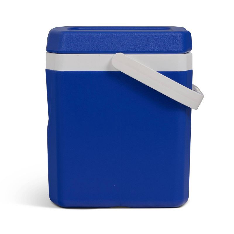 slide 4 of 11, Igloo 18 Cans/12qt Hard-Sided Coolers - Majestic Blue: Polyethylene, Odor & Stain Resistant, 18 cans, 12 qt